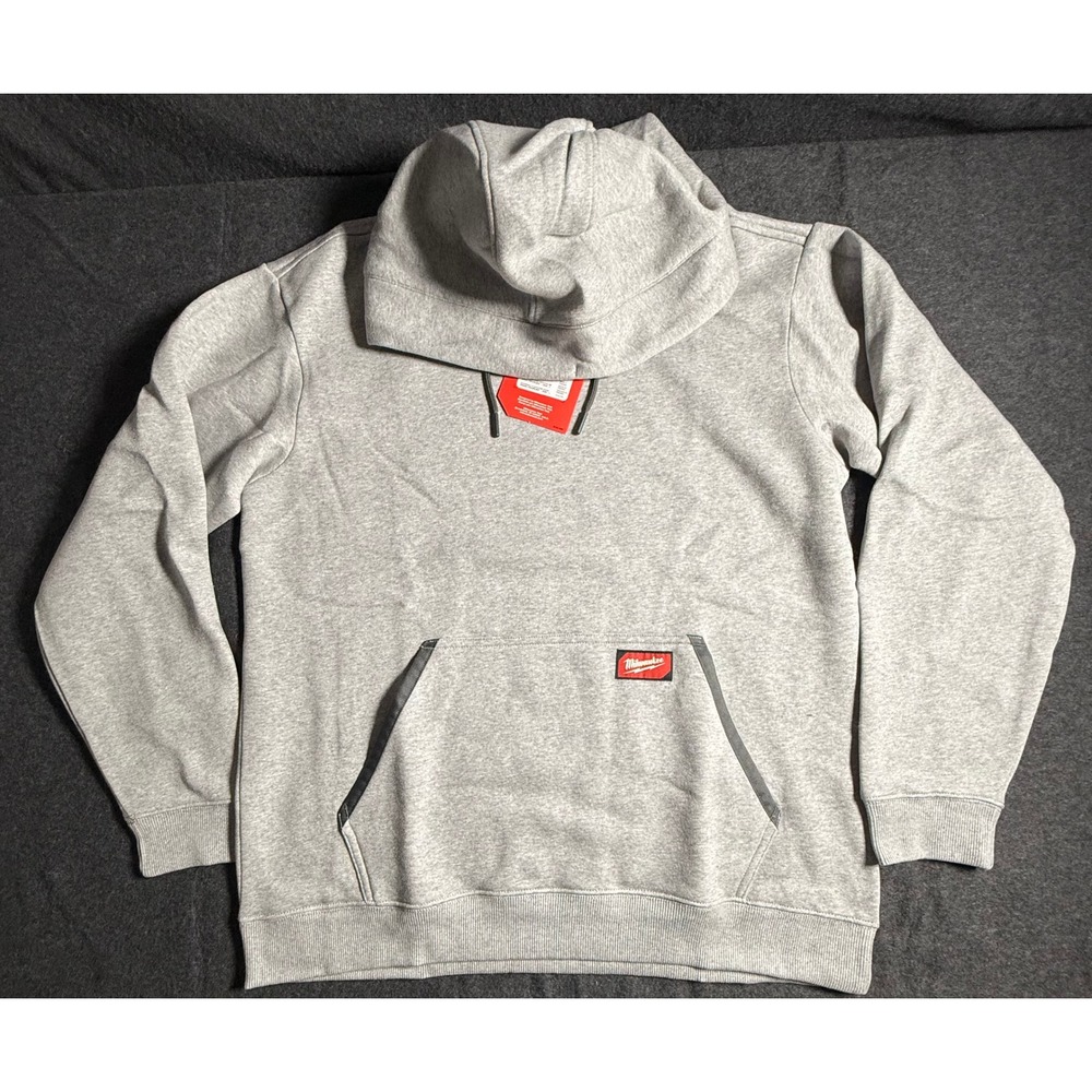 Milwaukee FreeFlex Women's Pullover Hoodie Gray Workwear Sweatshirt Size Large